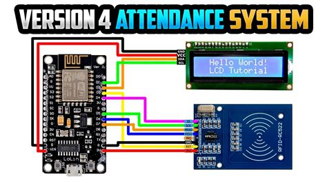 rfid attendance system using nodemcu|esp8266 attendance system.